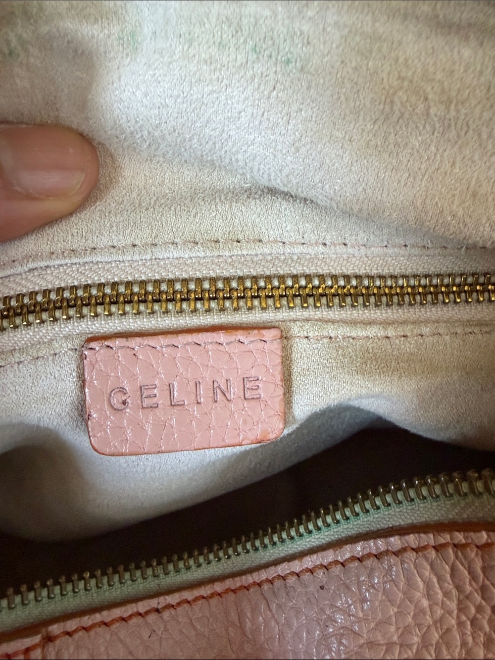 Celine Pink Leather Boogie Bag - Picture 11 of 15